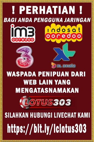 LOTUS303: Situs Judi Slot Online Gacor IDNSlot Terpercaya .